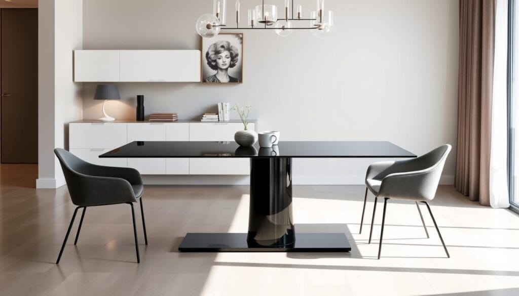 contemporary glass table contemporary glass table