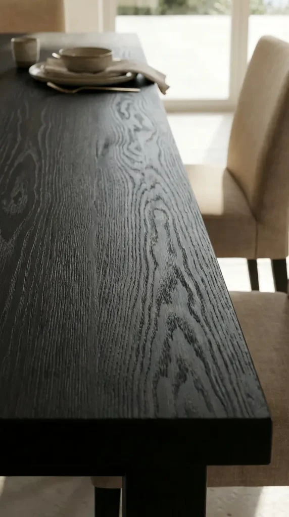 The Black Finish