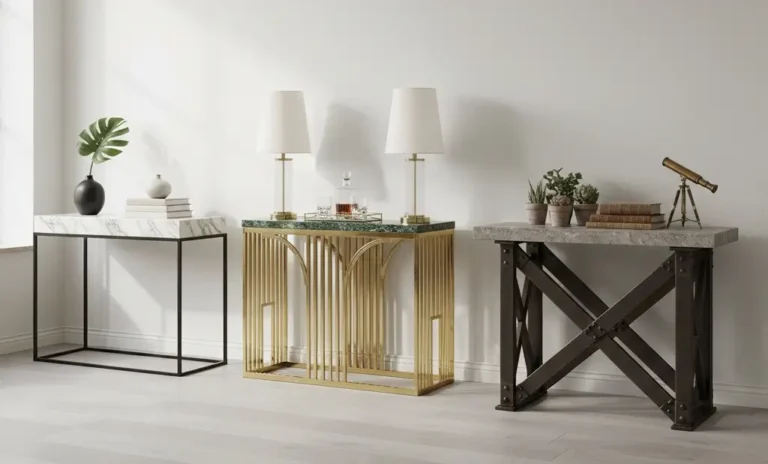 7 Best Marble Top Console Tables: Styles, Pricing & Tips