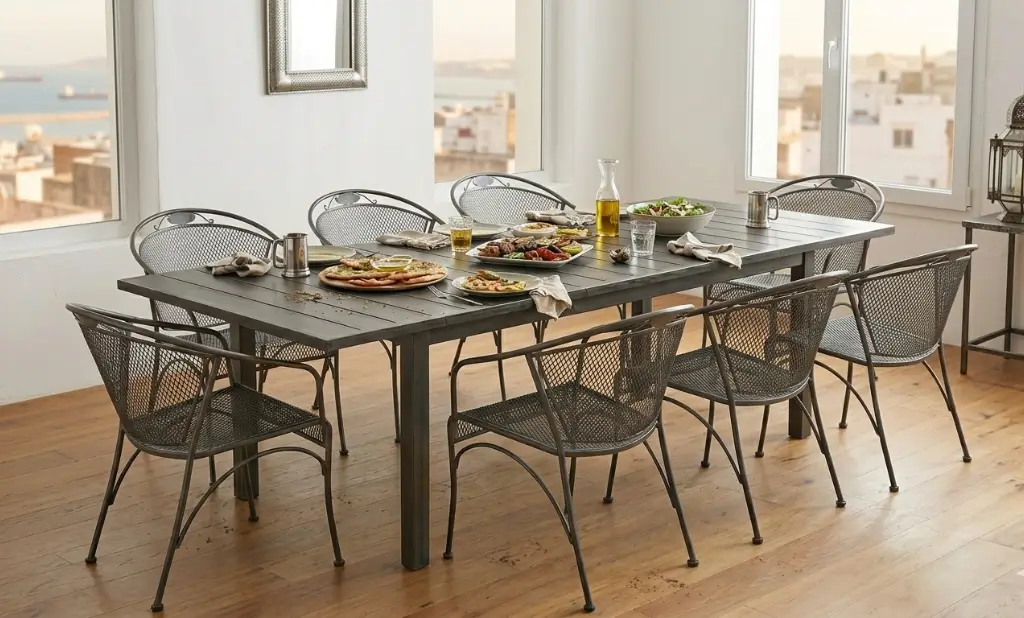 7 Ways the Versatility of Metal Dining Tables Transforms Any Space