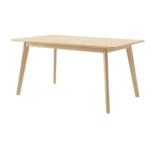 Amazon Basics Solid Wood Rectangular Dining Table - 4-Person