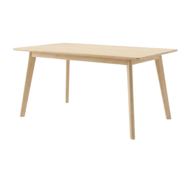 Amazon Basics Solid Wood Rectangular Dining Table - 4-Person