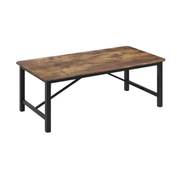 GarveeHome industrial dining table for 6-8