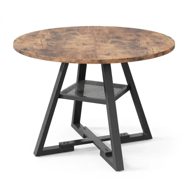 Jocoevol round dining table for 4