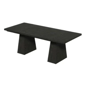 LITTLE TREE black dining table for 6