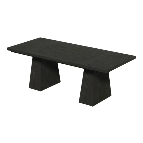 LITTLE TREE black dining table for 6