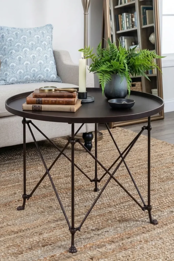 The Best Round Metal Cocktail Tables of 2026