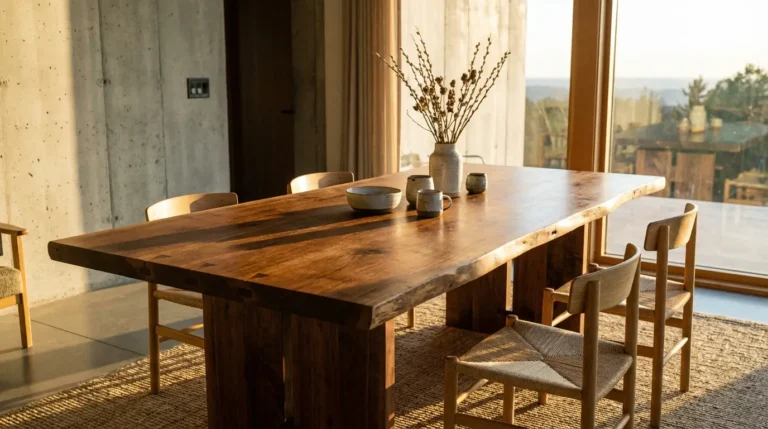 benefits of owning a wood dining table